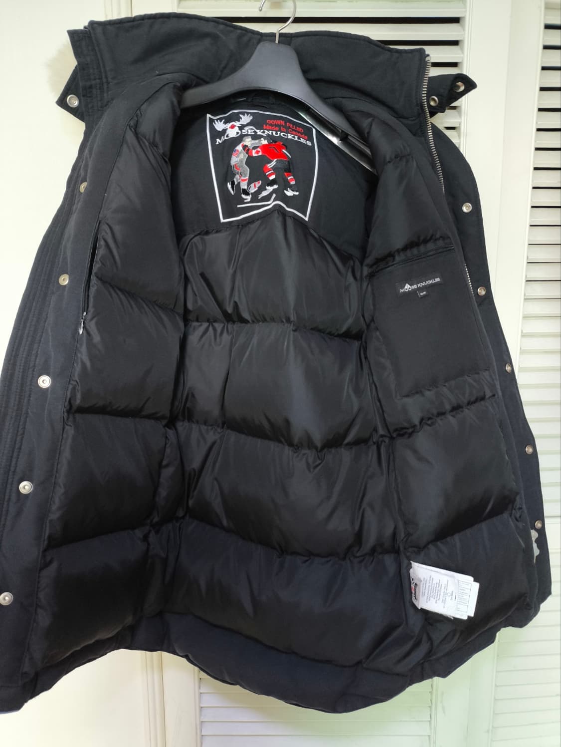 XS 무스너클 스틸링 패딩 파카 상품이미지7