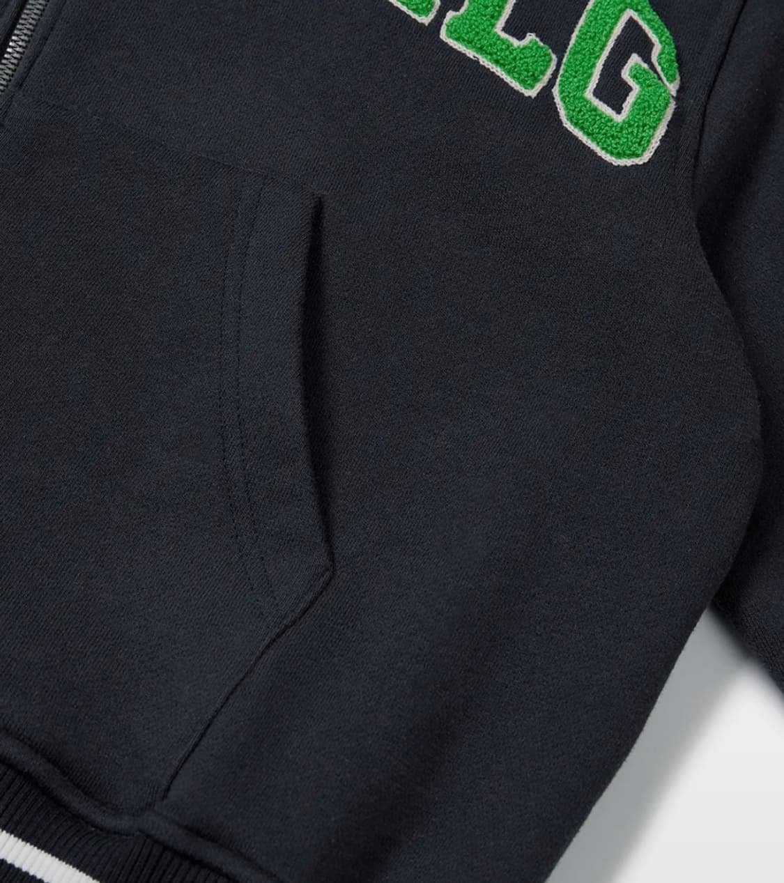 Mmlg 스웻 점퍼 네이비 M 상품이미지6