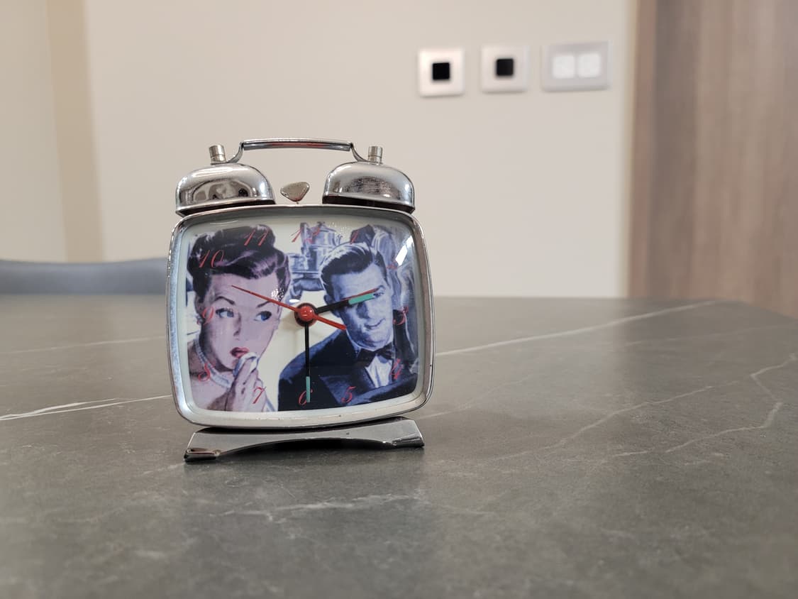 빈티지 태엽 탁상시계 상품이미지6