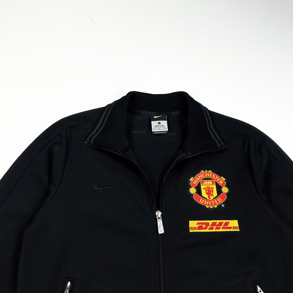 나이키 맨유 팀 클럽 져지 올블랙 S 상품이미지2