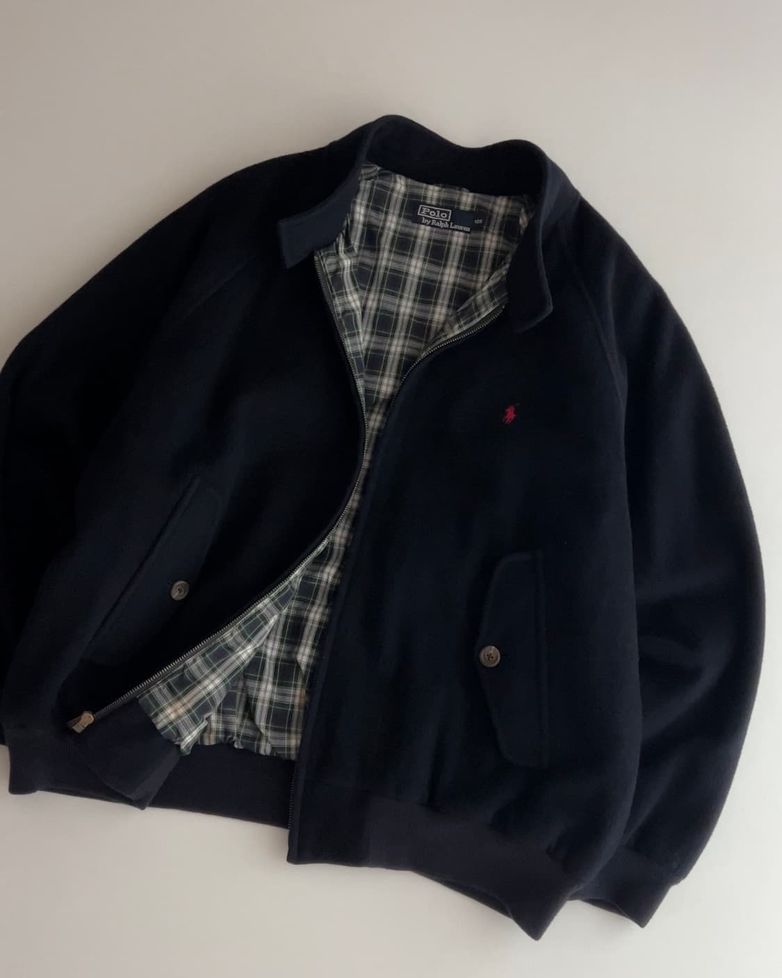 폴로 랄프로렌 90s 울 해링턴 자켓 105 상품이미지2