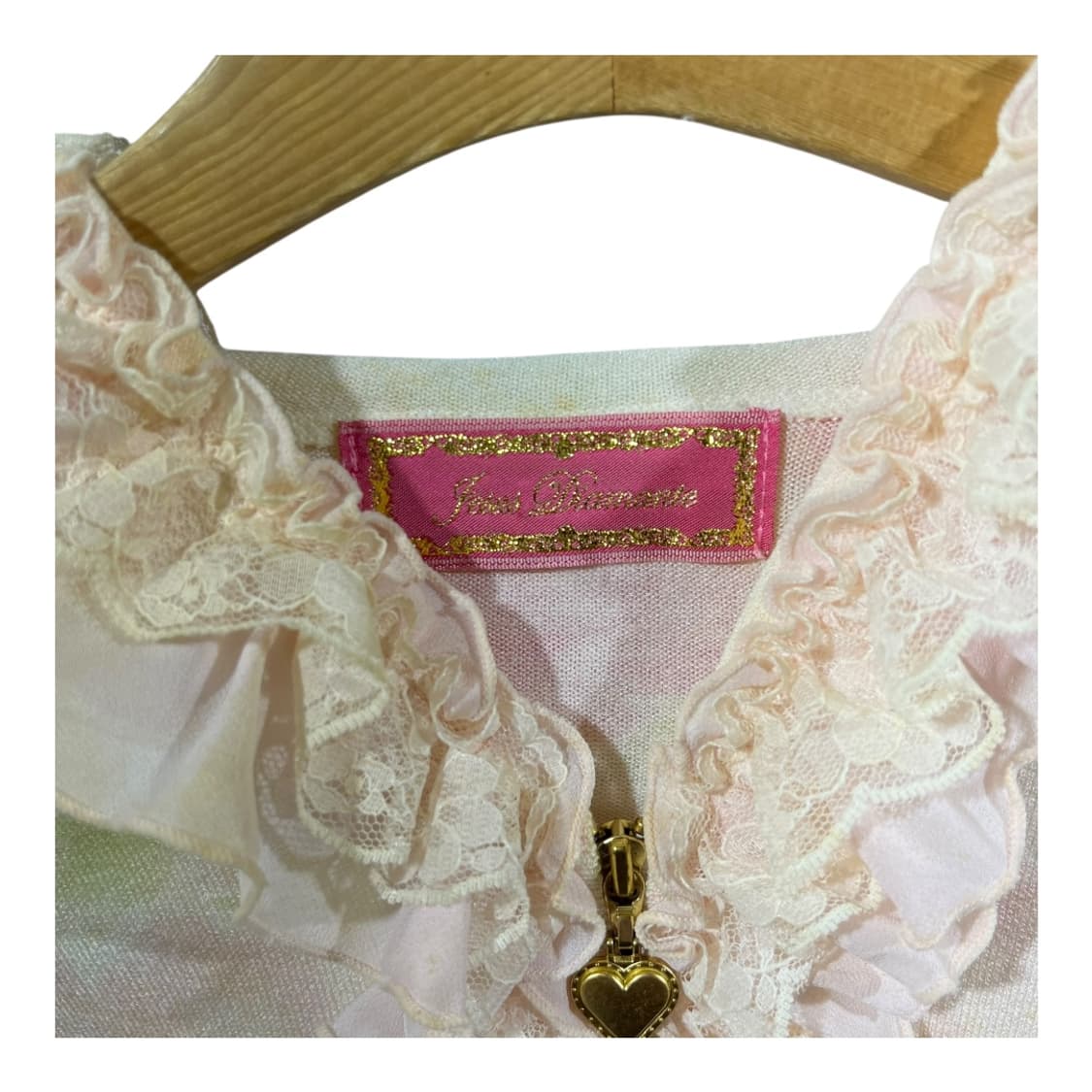 [JESUS DIAMANTE] 지저스 디아망떼 플라워 후드 가디건 상품이미지6