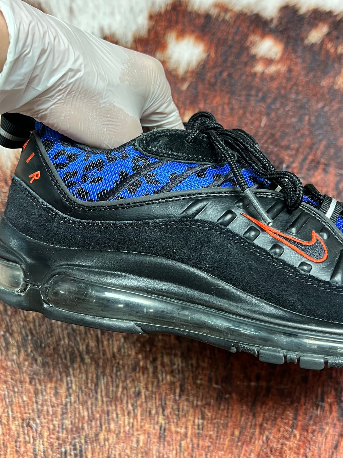 [275] 나이키 에어맥스 98 프리미엄 애니멀 팩 블랙 레오파드 상품이미지7