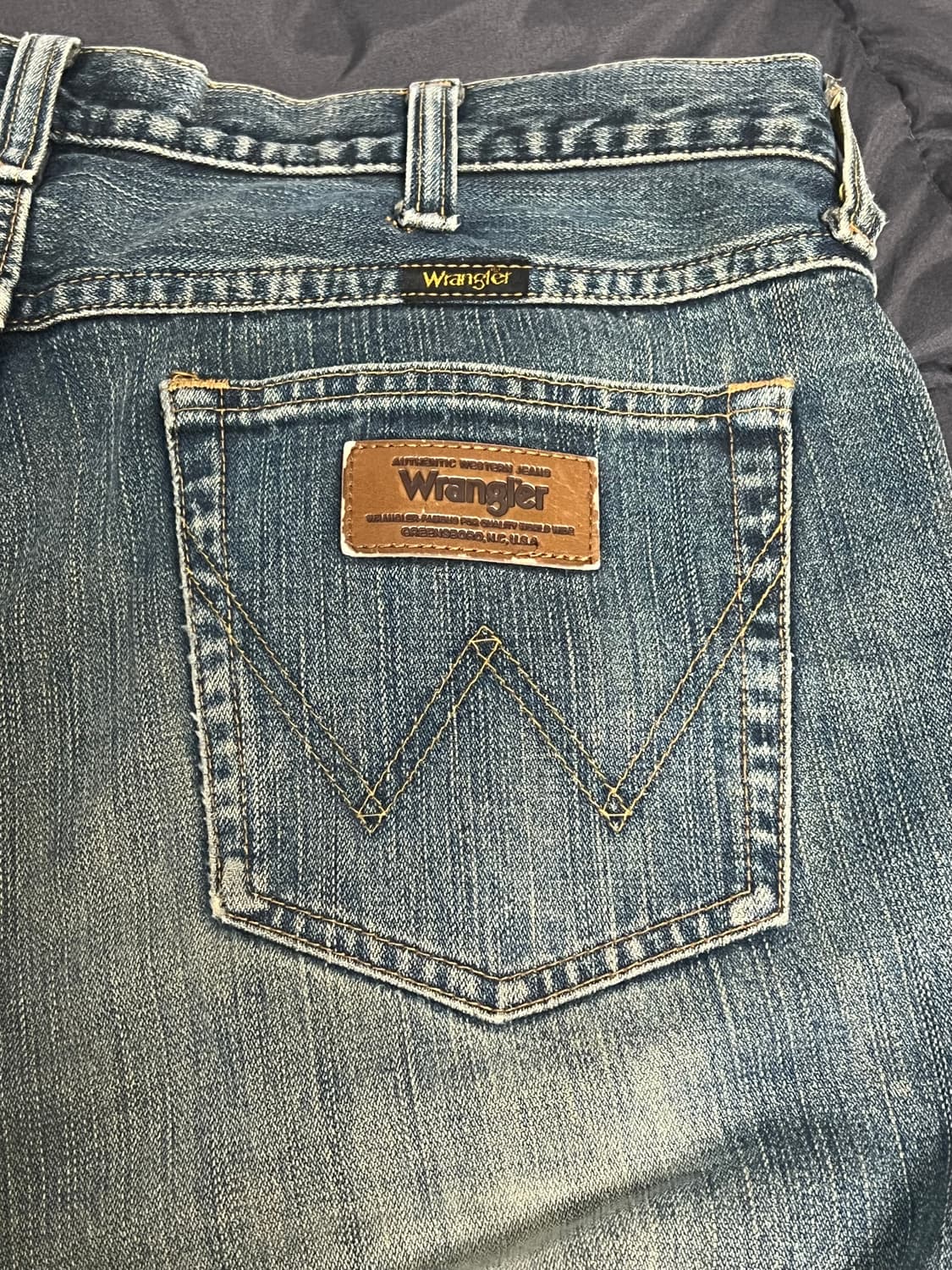 랭글러 어센틱 웨스턴 진 상품이미지2