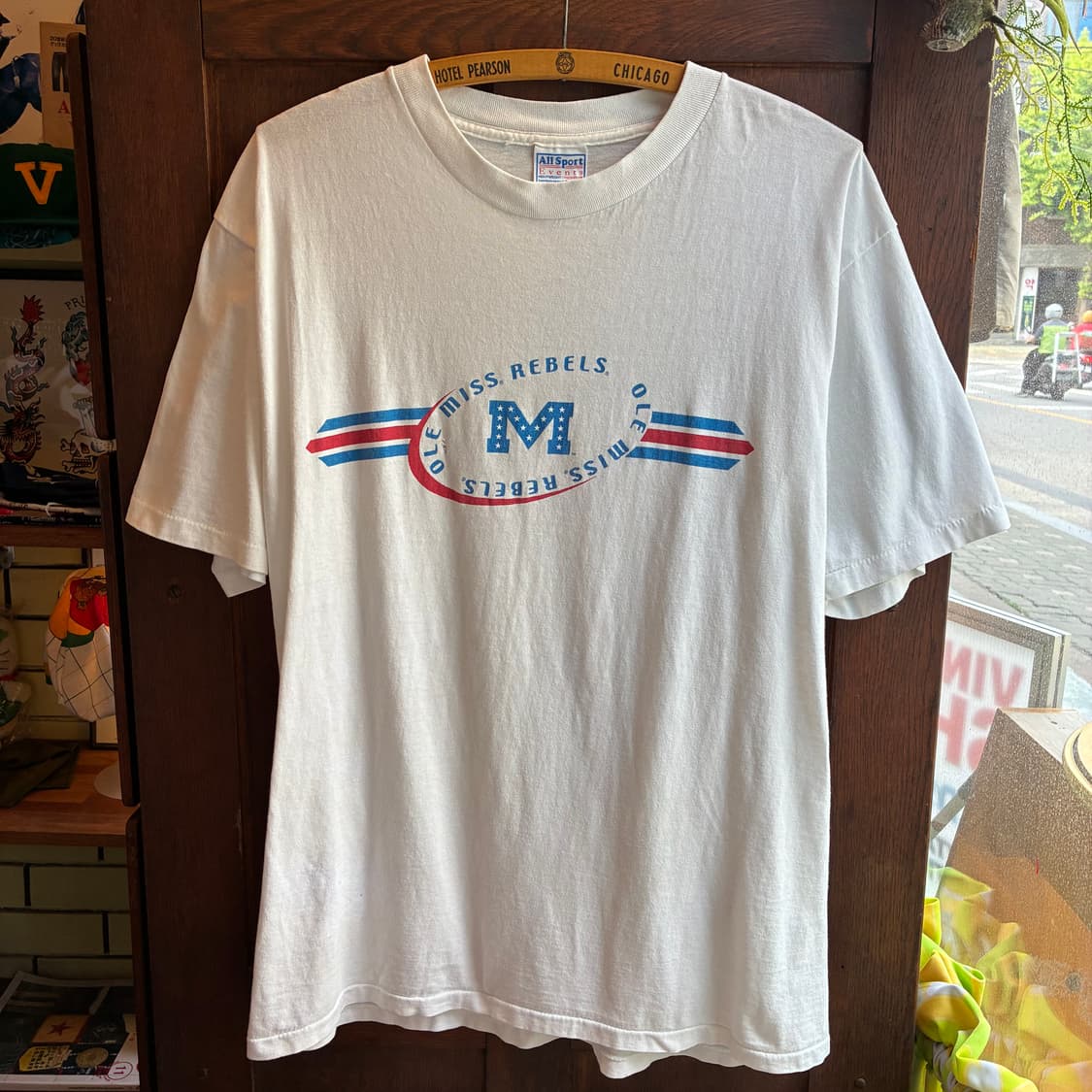 90s Ole Miss Rebels Graphic T-Shirt 상품이미지1