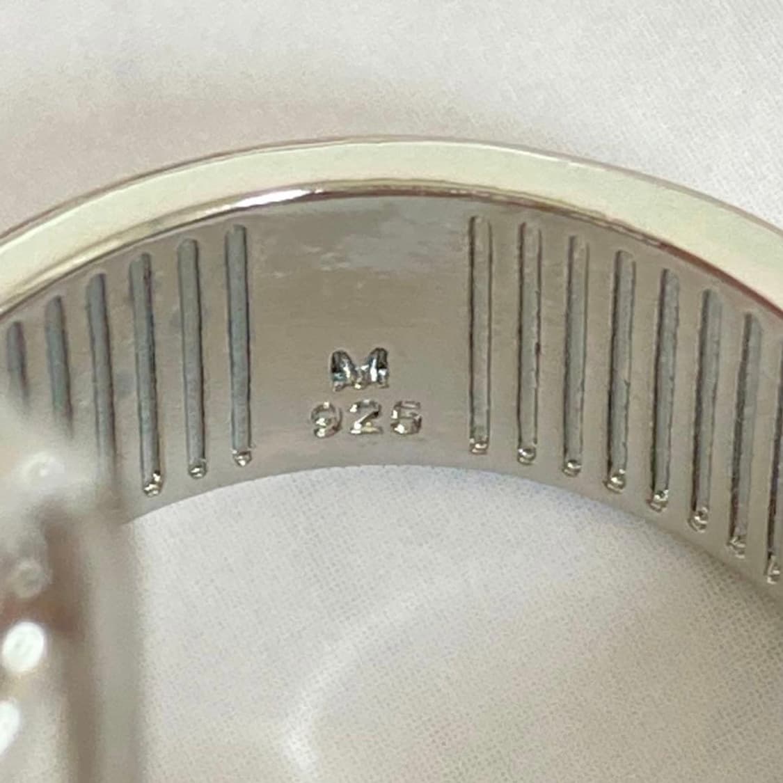 비비안웨스트우드 크리스탈 큐빅 클립 링 반지(새상품) 상품이미지4