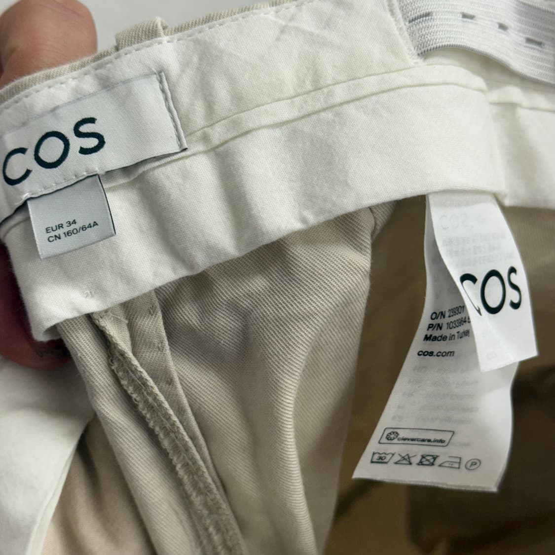 Cos 여성 와이드 치노 팬츠 (34) 상품이미지2