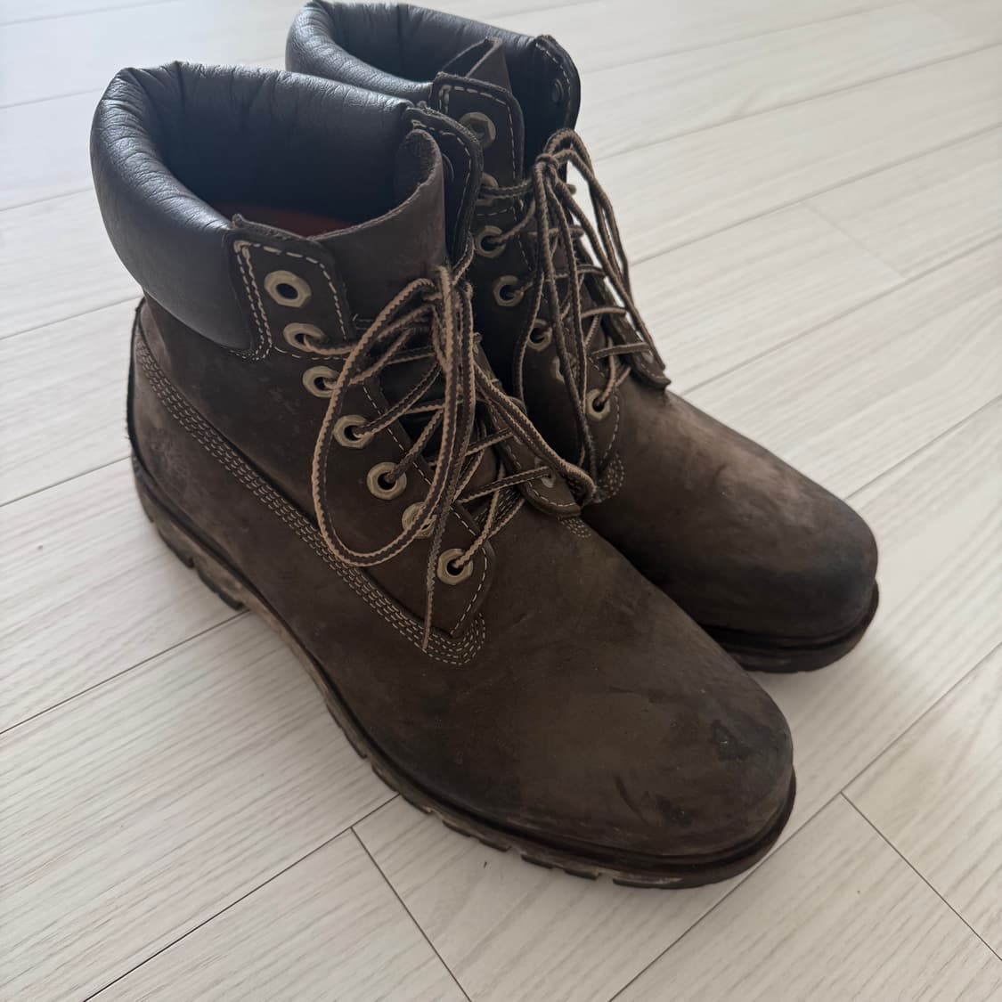 팀버랜드 6인치부츠 260-265카키 상품이미지3