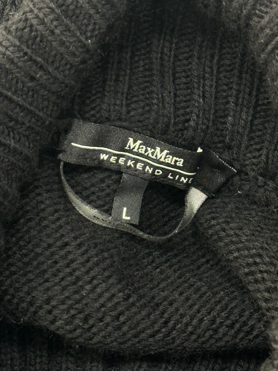 막스마라 남자 블랙 니트 가디건 핀터레스트 L 상품이미지3