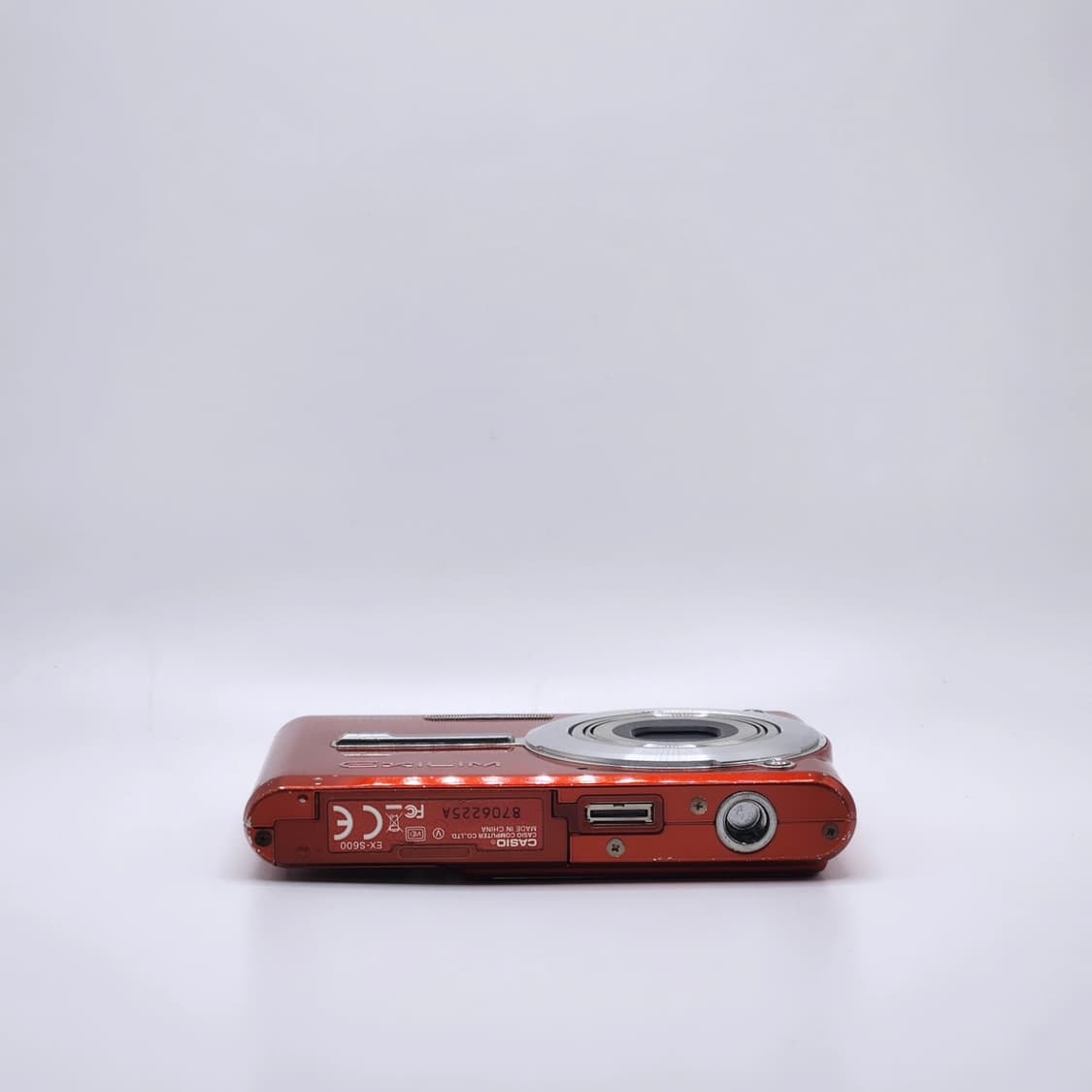 작례⭕️ 카시오 엑실림 EX-S600 레드 디지털 카메라 상품이미지6