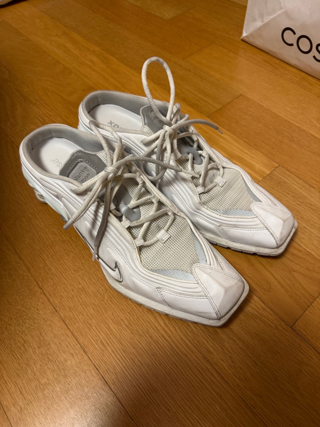 마틴로즈 샥스 MR4 화이트 285 (11.5) 사이즈 상품이미지1