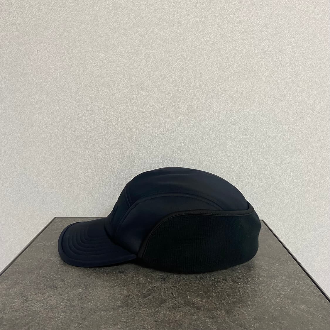 (OS) 슈프림 박스로고 이어플랩 캠프캡 모자 블랙 상품이미지2