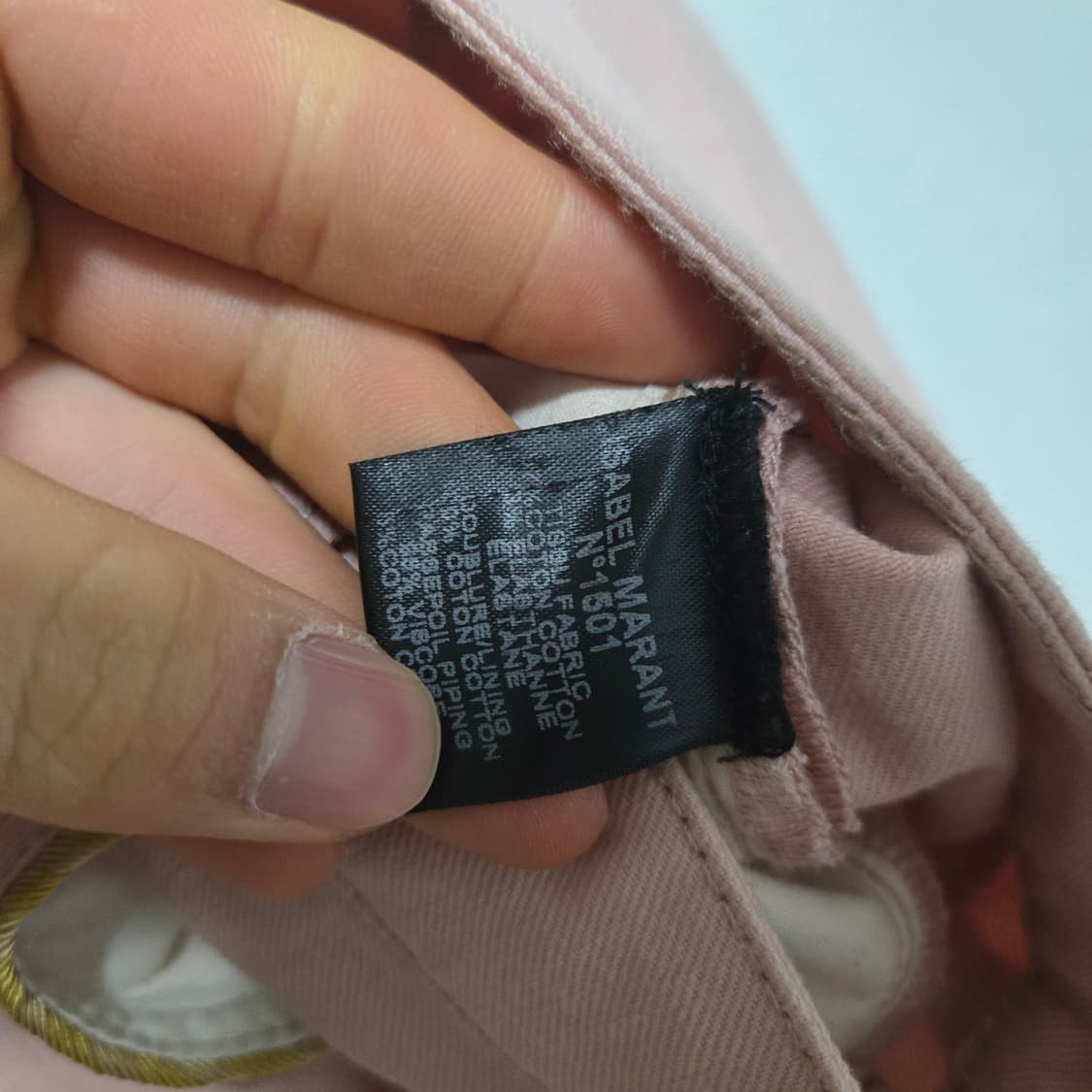 이자벨마랑 로우라이즈 스키니 팬츠 /여성 바지/ 여자 바지 상품이미지3