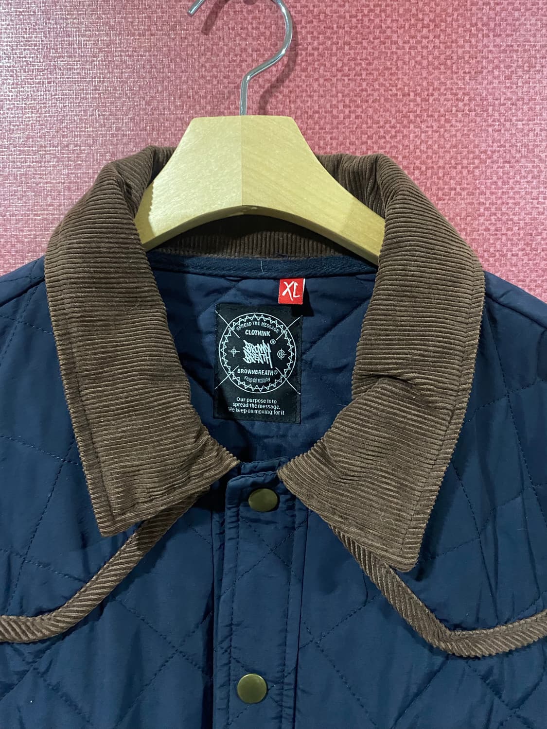 브라운브레스 퀼팅 자켓 XL 네이비 상품이미지3