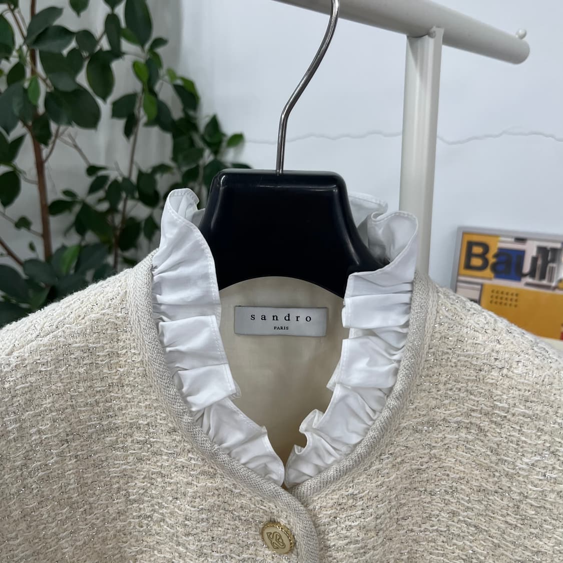 산드로 트위드 원피스 36 상품이미지3