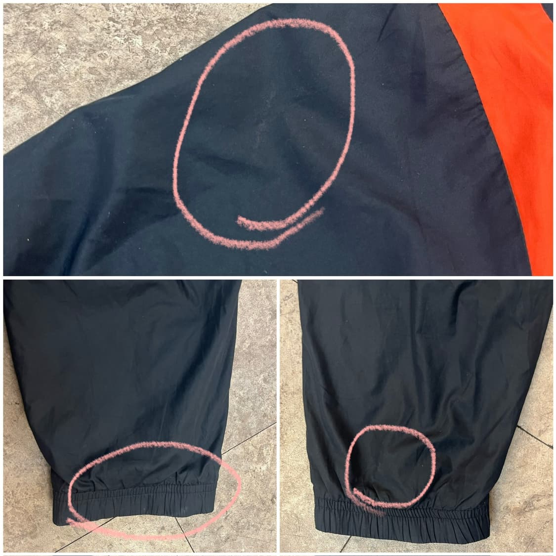 나이키 사이드 라인 바람막이 블랙 L #csz3430 상품이미지9