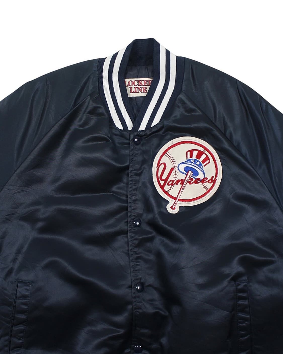 1990s USA Locker Line 나일론 사틴 자켓 뉴욕양키스 미제 상품이미지5