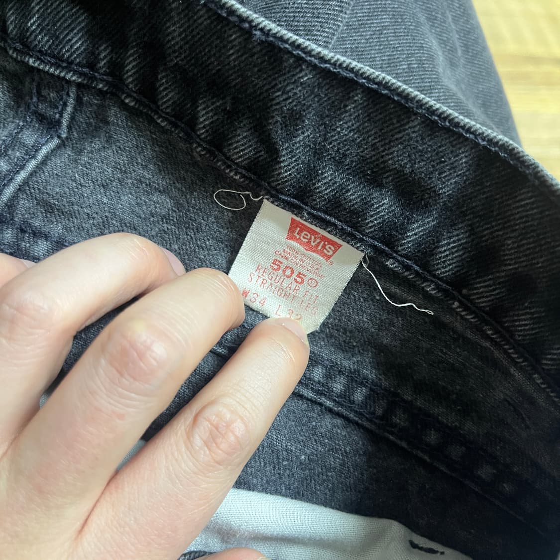 90s USA 리바이스505 오렌지탭 [33] 상품이미지6