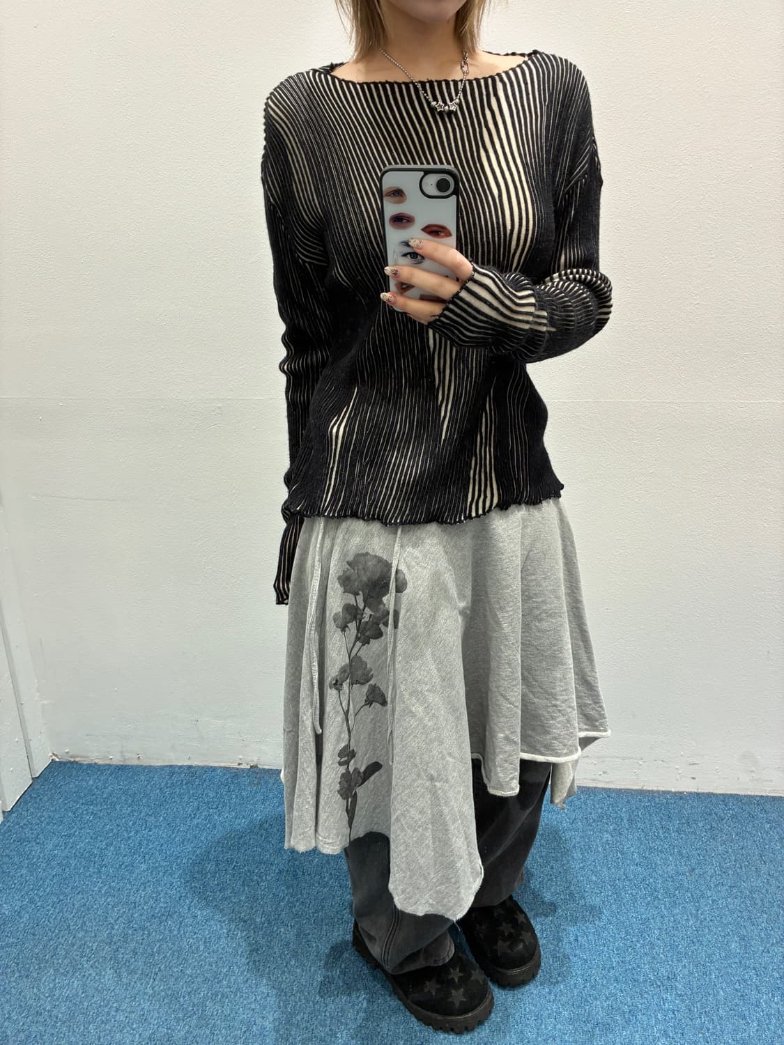 빈티지 니트슬리브 상품이미지1