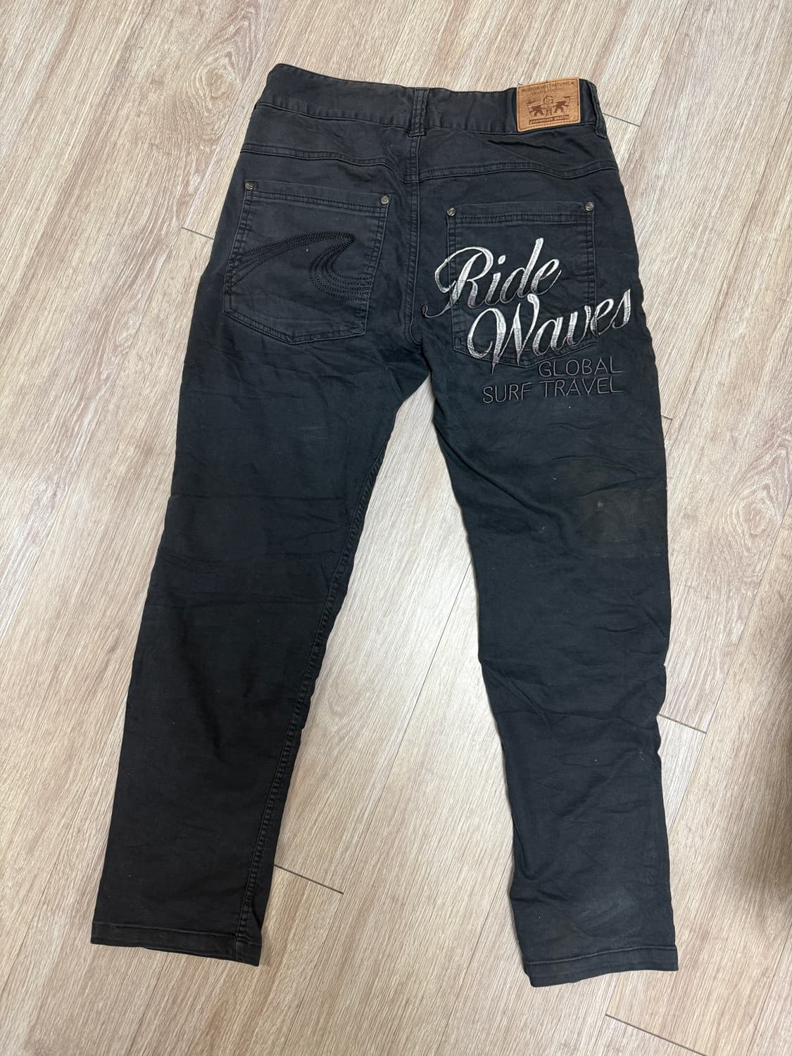 y2k pants 빈티지 레터링 바지 상품이미지2