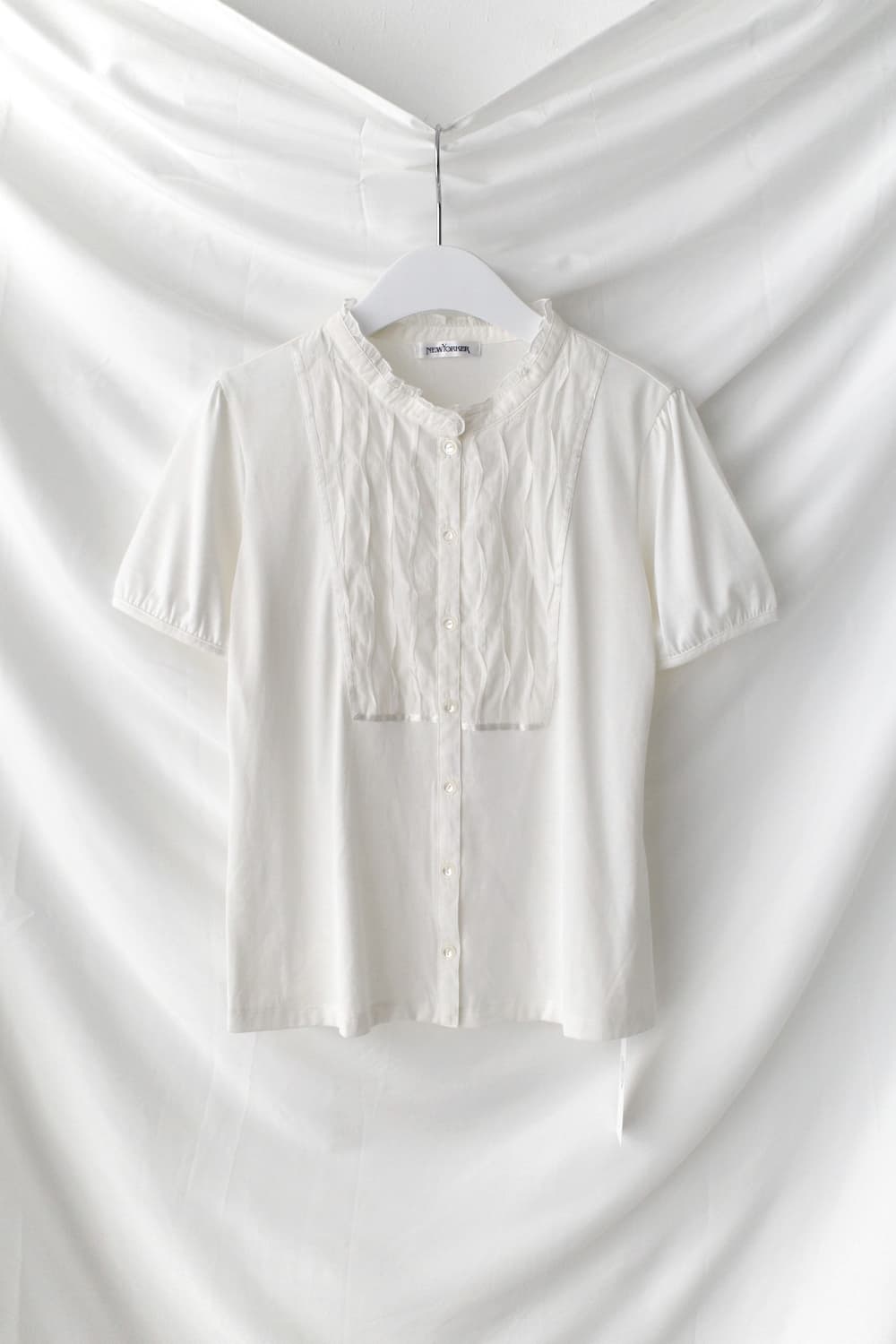 tuck half blouse 상품이미지1