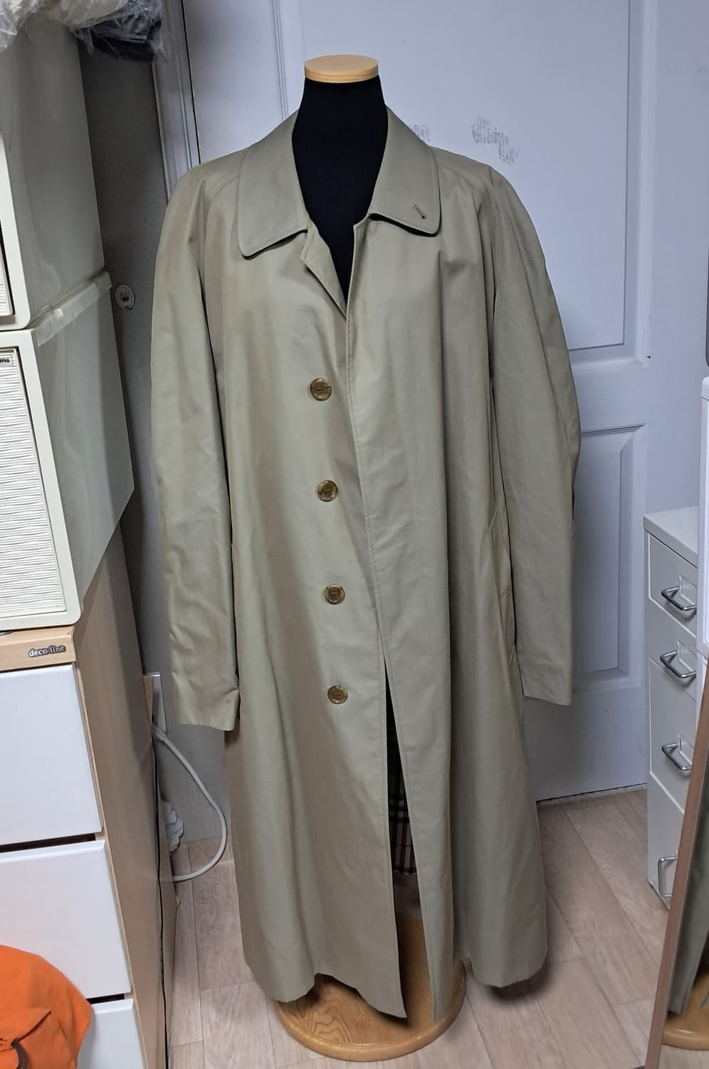 버버리 런던 트렌치 빈티지라인 코트 52R 약 105 상품이미지1