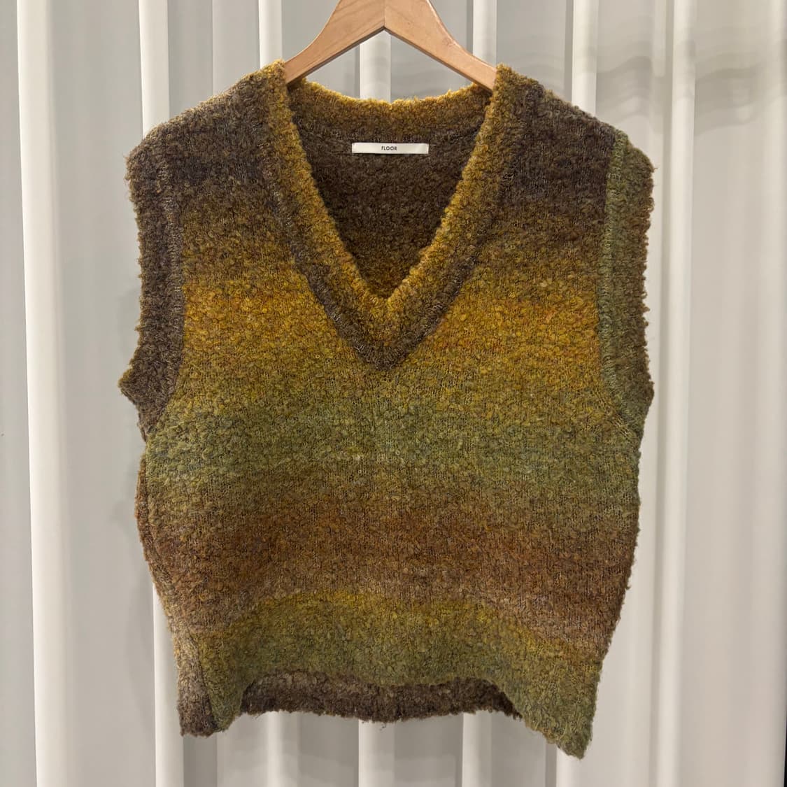 yellow-green knit 상품이미지1