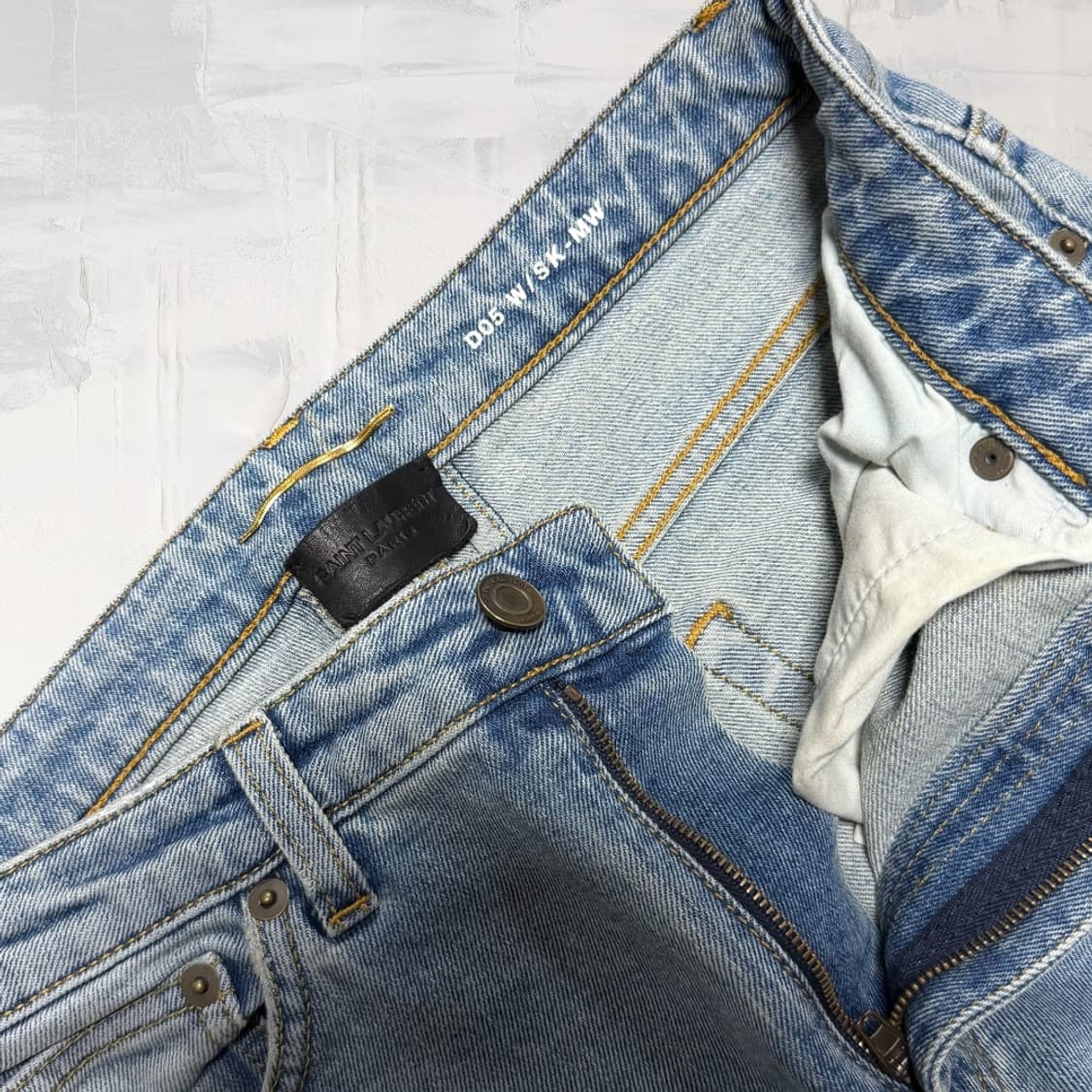 (국문탭)생로랑 15시즌 에디슬리먼 D05 스키니 진 29 상품이미지3