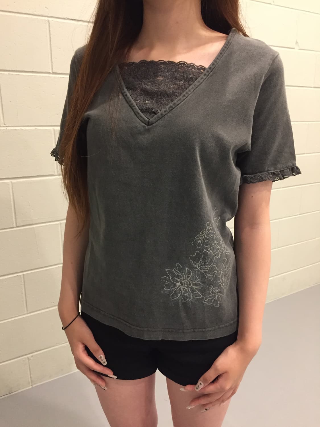 “SAVE OUR SOUL” V-neck 반팔 상품이미지7