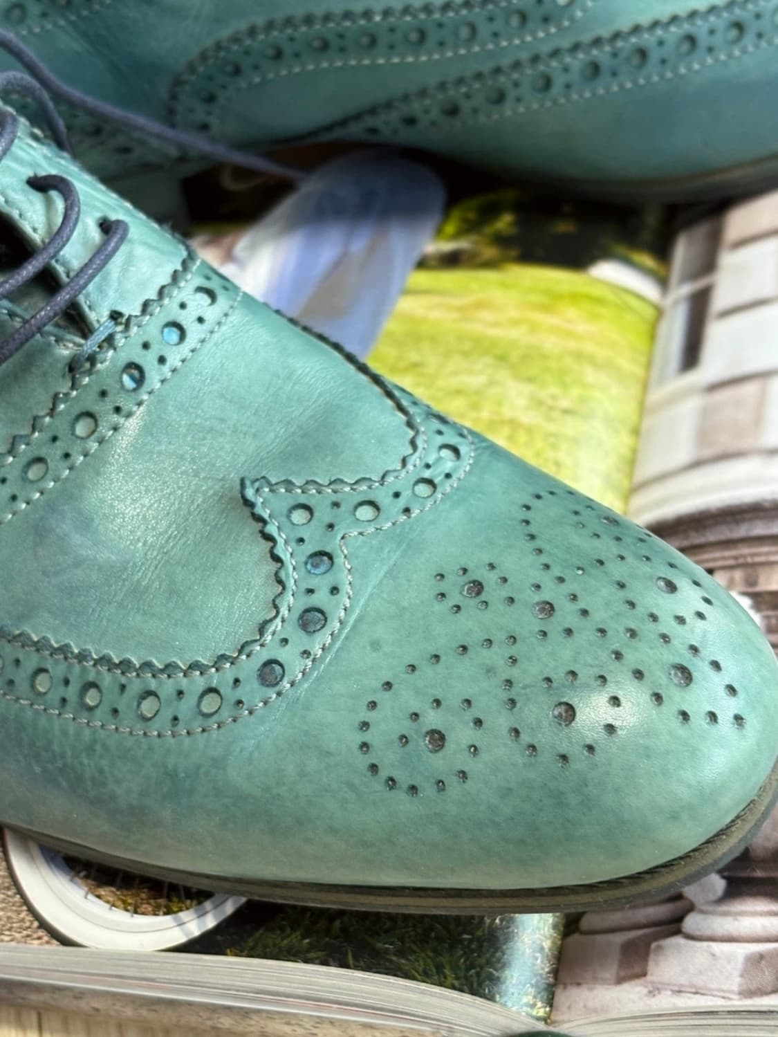 Paul Smith 여성 윙팁 옥스퍼드화 👞💚 상품이미지5