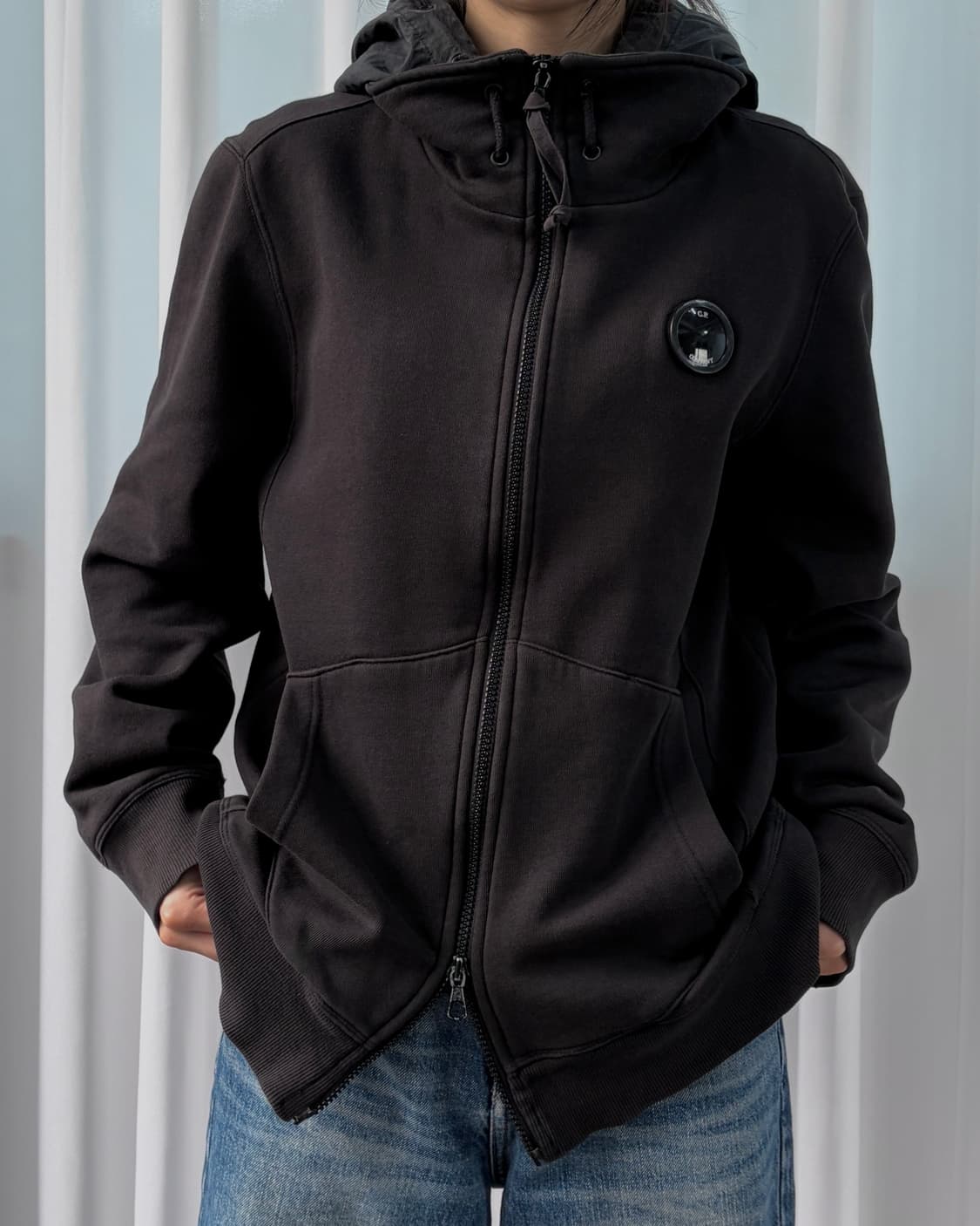 [M]CP컴퍼니 C.P.COMPANY 렌즈 후드집업 상품이미지2