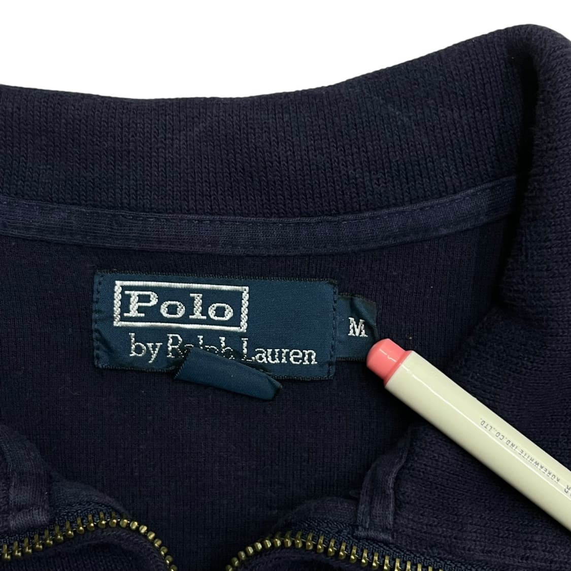 폴로 랄프로렌 레드포니 네이비 반집업 M 상품이미지5