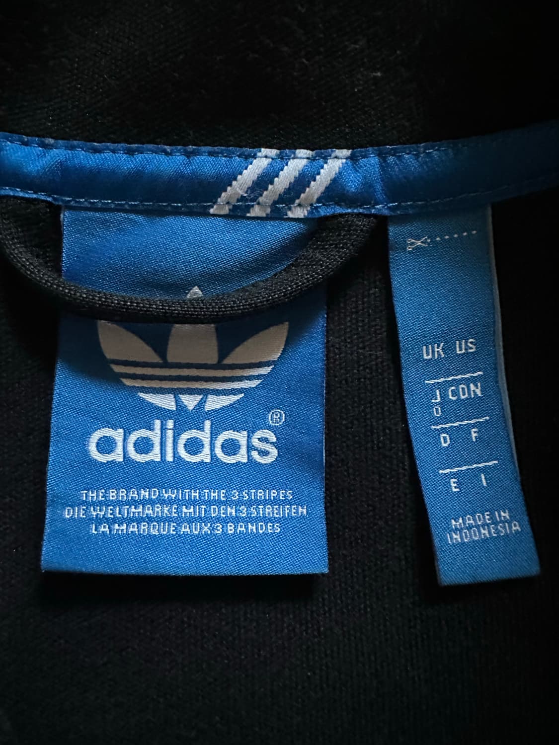 아디다스 ADIDAS 유로파 TT 트랙탑 져지 블랙 상품이미지4