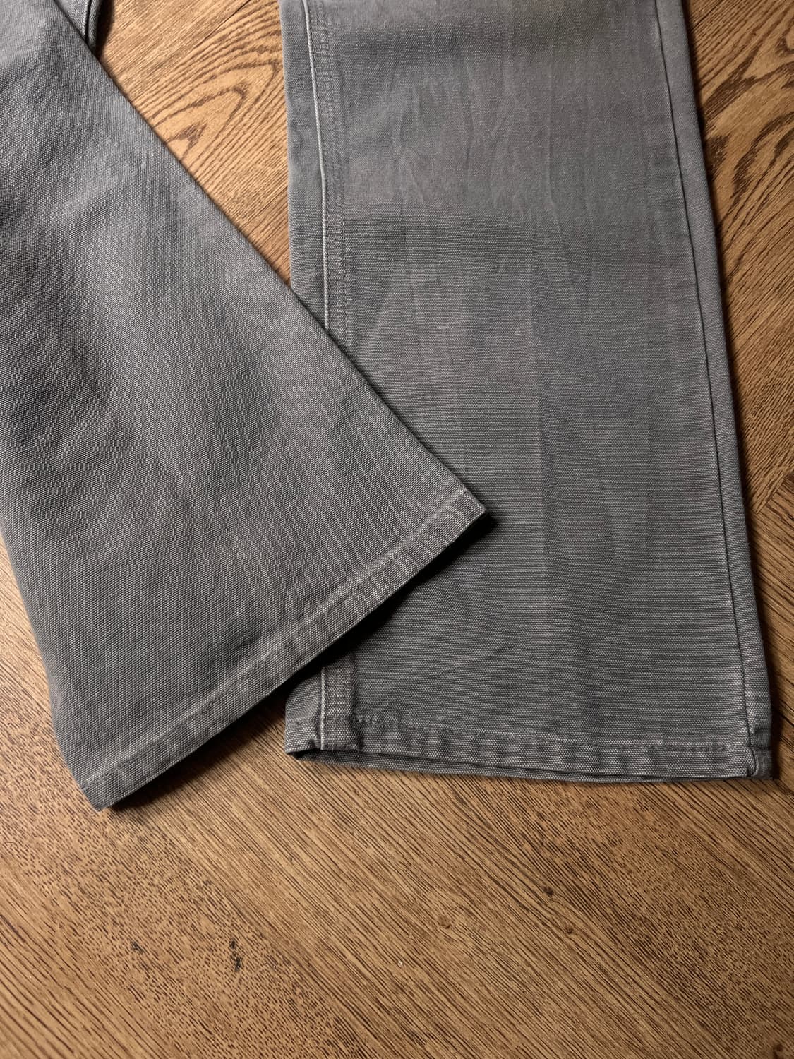 [34]칼하트 USA 릴렉스핏 차콜그레이 캔버스 워크 팬츠 상품이미지3