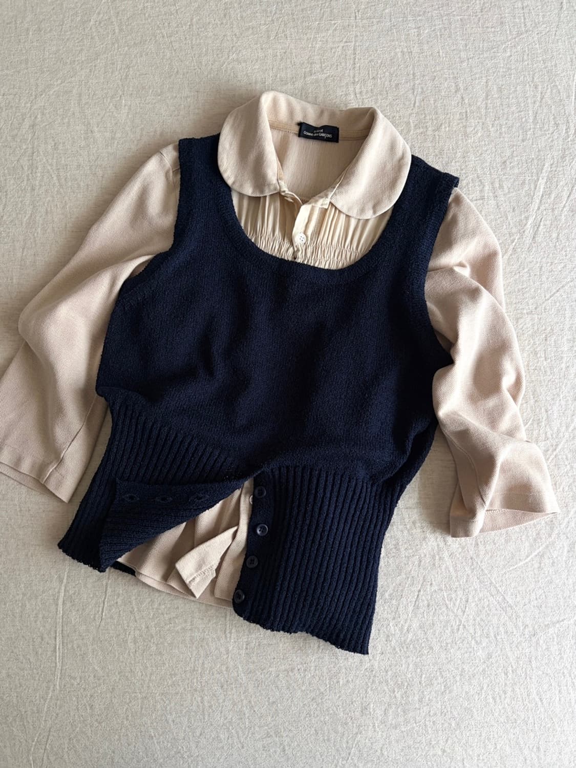 knit vest 상품이미지1