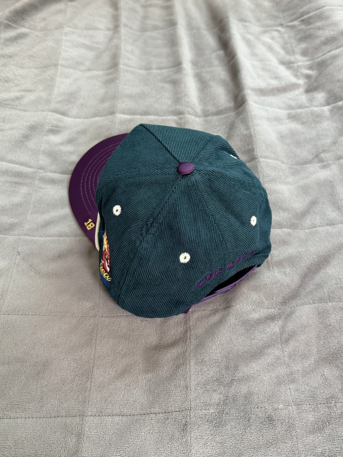 Dvniel Luu 디자이너 스냅백 퍼플그린(새상품) 상품이미지2