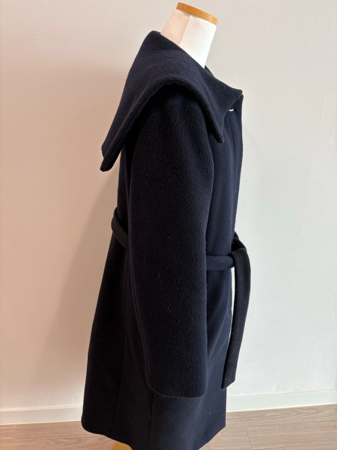 비뮤즈맨션 세일러 롱 코트 네이비 34 상품이미지7