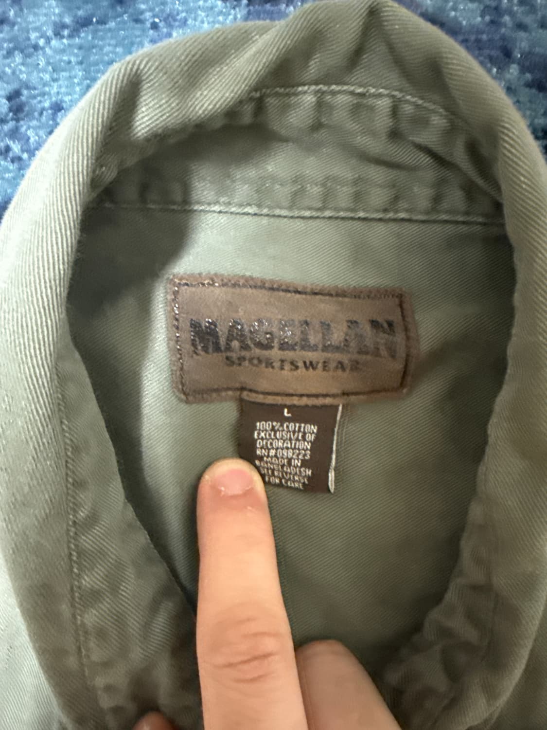 Magellan 아메리칸 헌팅셔츠 L사이즈 판매합니다 상품이미지3