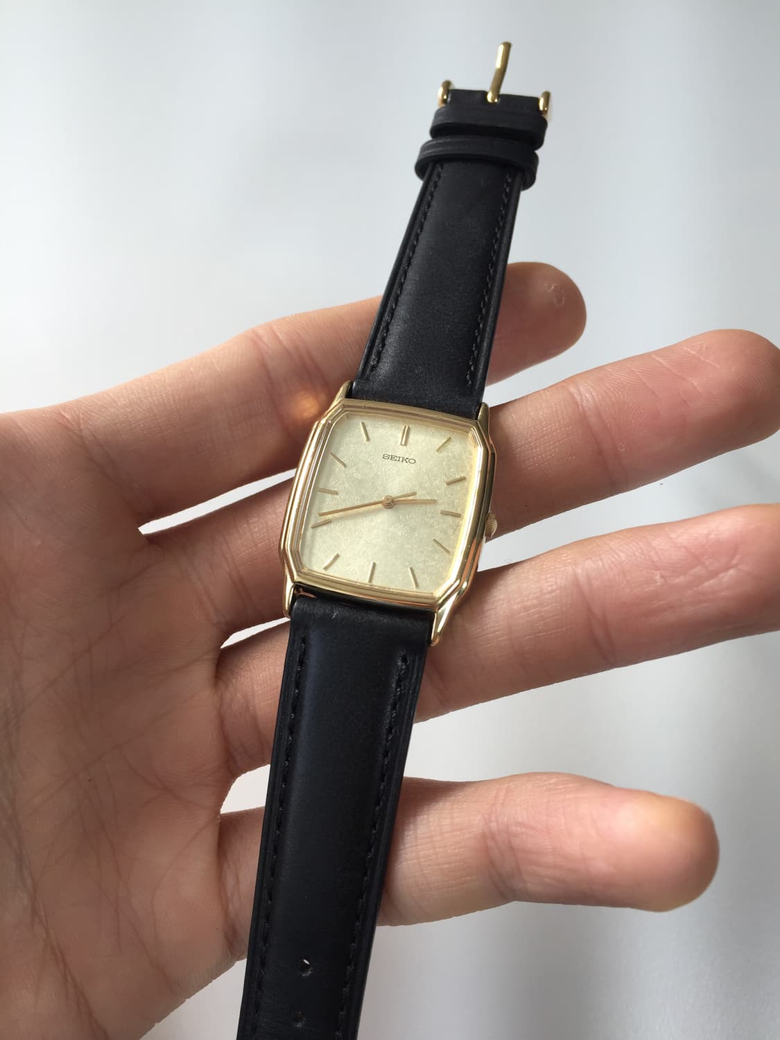 90s seiko square gold quartz 상품이미지3