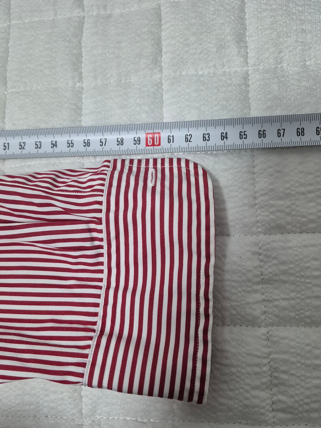 폴로랄프로렌 레드/화이트 스트라이프 셔츠 남성 S사이즈 상품이미지9