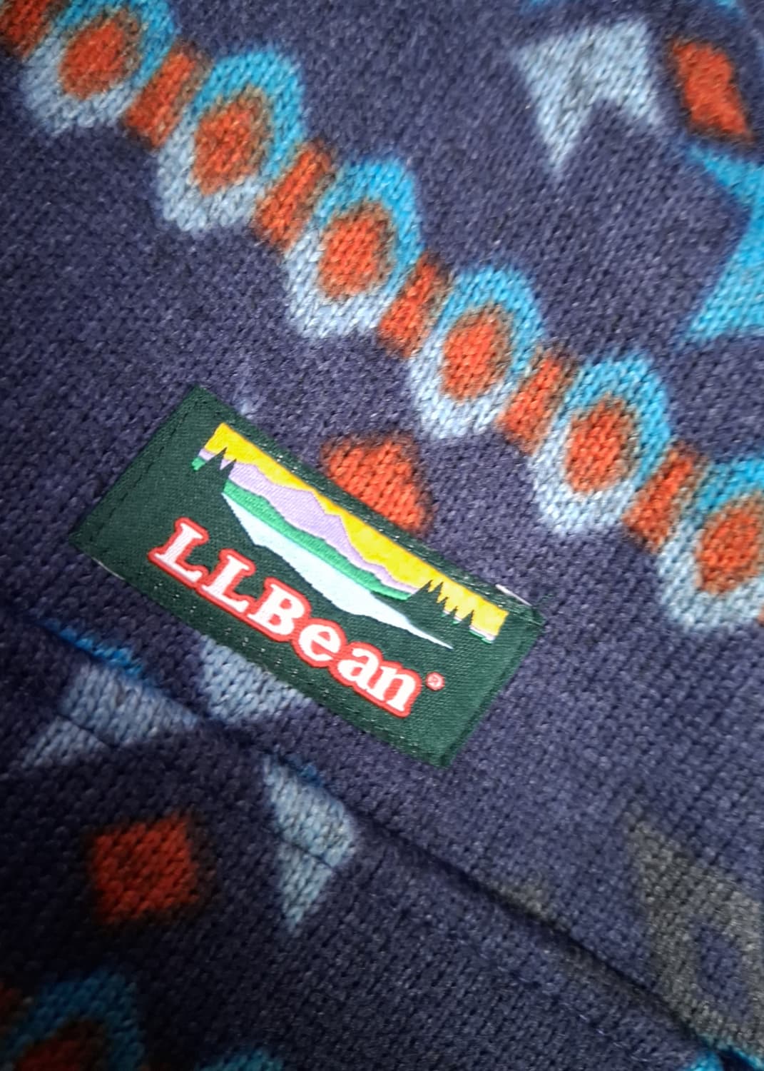 특A 오리지날 일본판 엘엘빈 우먼 노르딕 패턴 스냅 후리스 상품이미지4