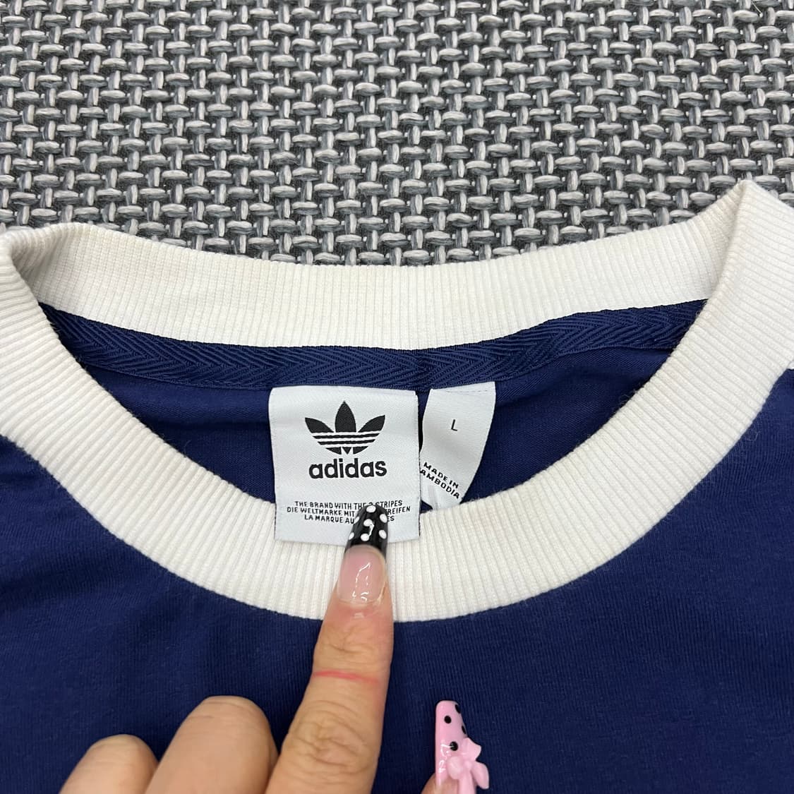 아디다스 블루 롱슬리브 상품이미지2