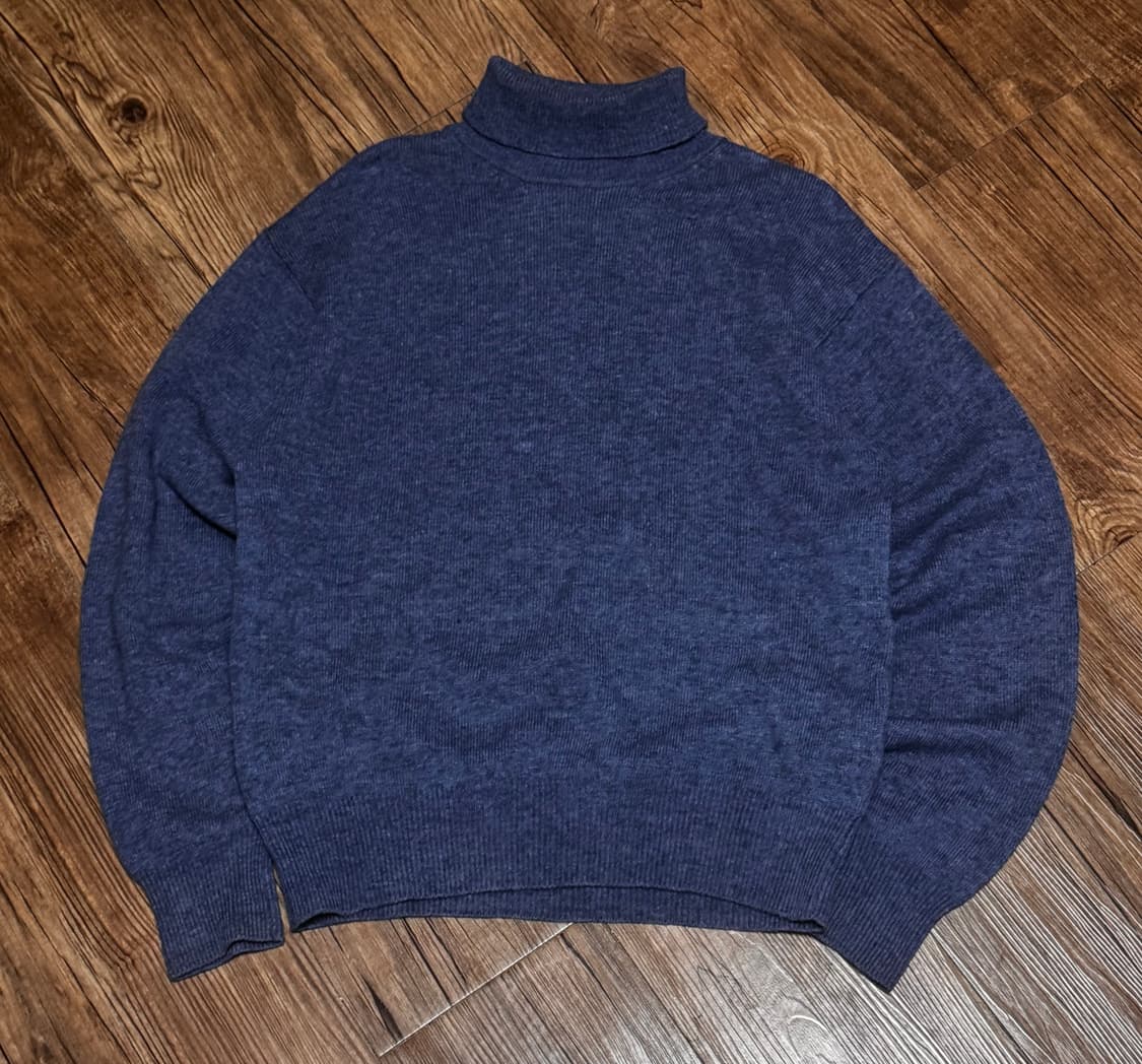 [L] 맥 호프 블루 목폴라 니트 스웨터 상품이미지2