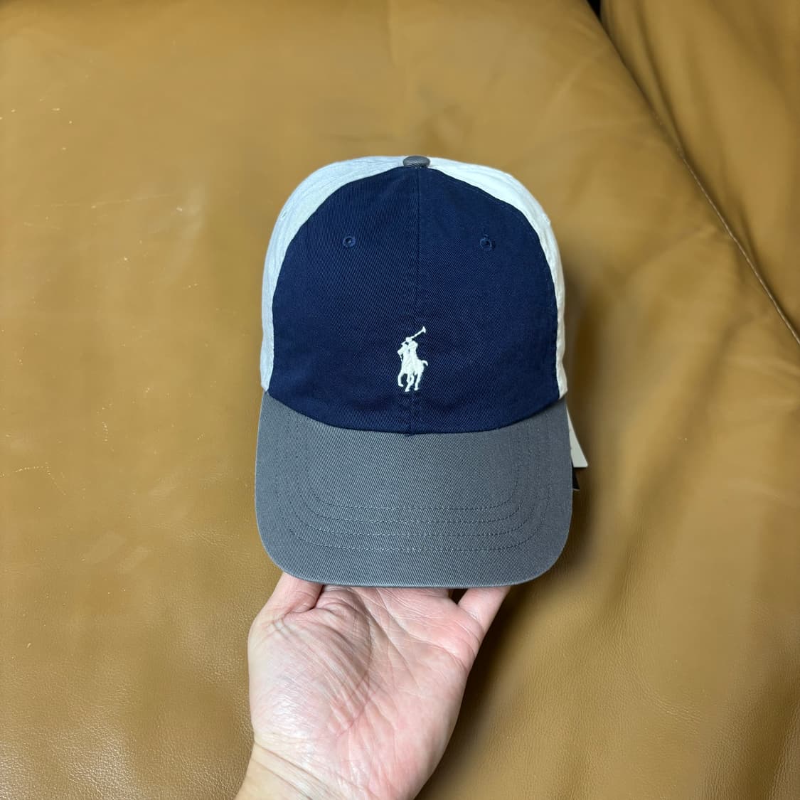 폴로 빔즈 볼캡 모자 6패널 트리플 포니 상품이미지2