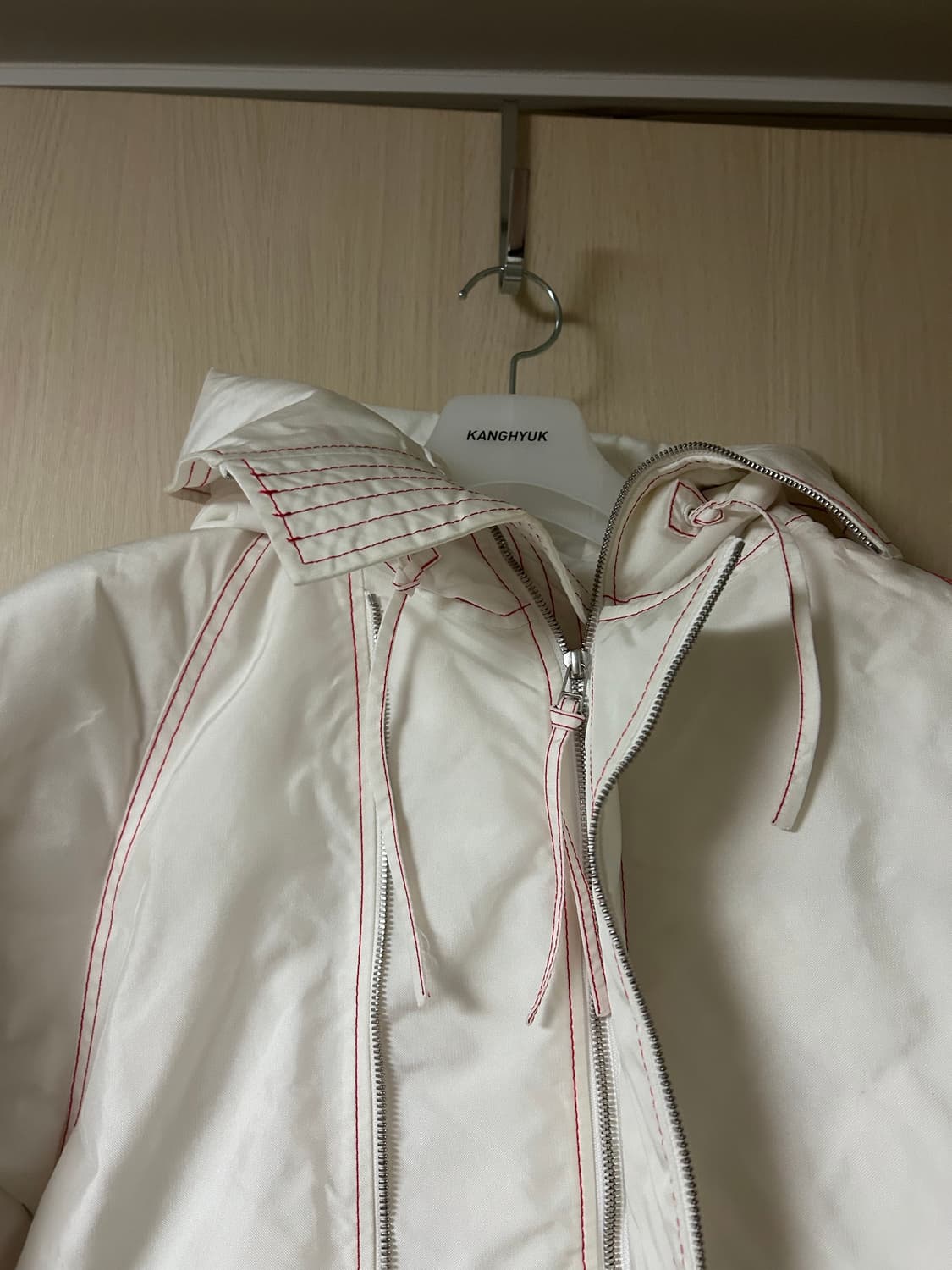 강혁 23FW 에어백 더블 지퍼 구스다운 파카 패딩 상품이미지6