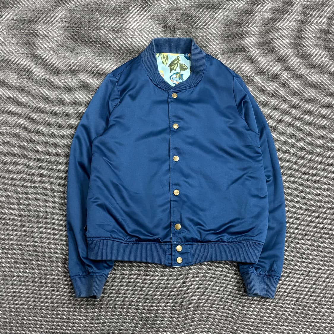 빔즈 플라워 리버시블 블루종 V0552  상품이미지2