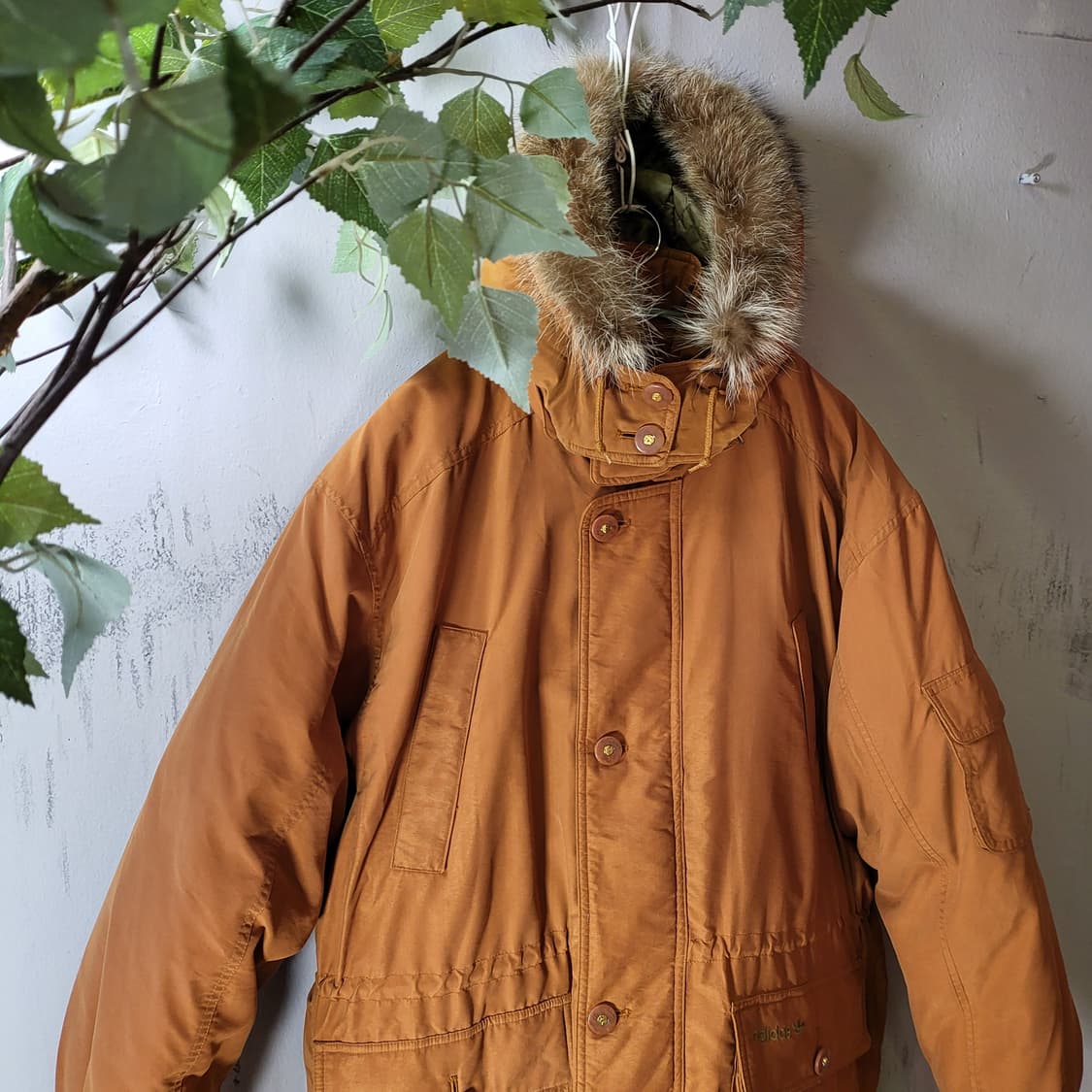 90s 아디다스 덕 다운 패딩 자켓 (105) 상품이미지3