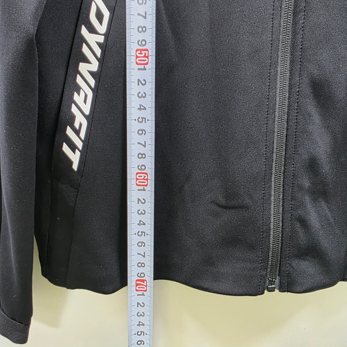 0812 다이나핏 남성 트레이닝 집업 자켓 블랙 L(100) 스판 기능성 상품이미지4