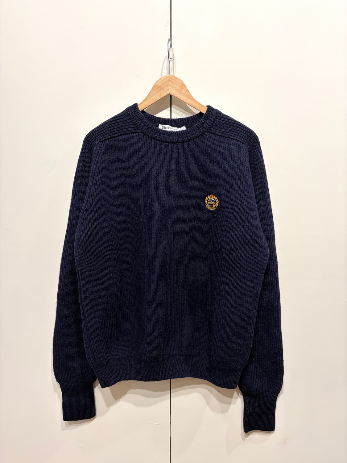 버버리 크레스트 울 니트 스웨터 상품이미지1