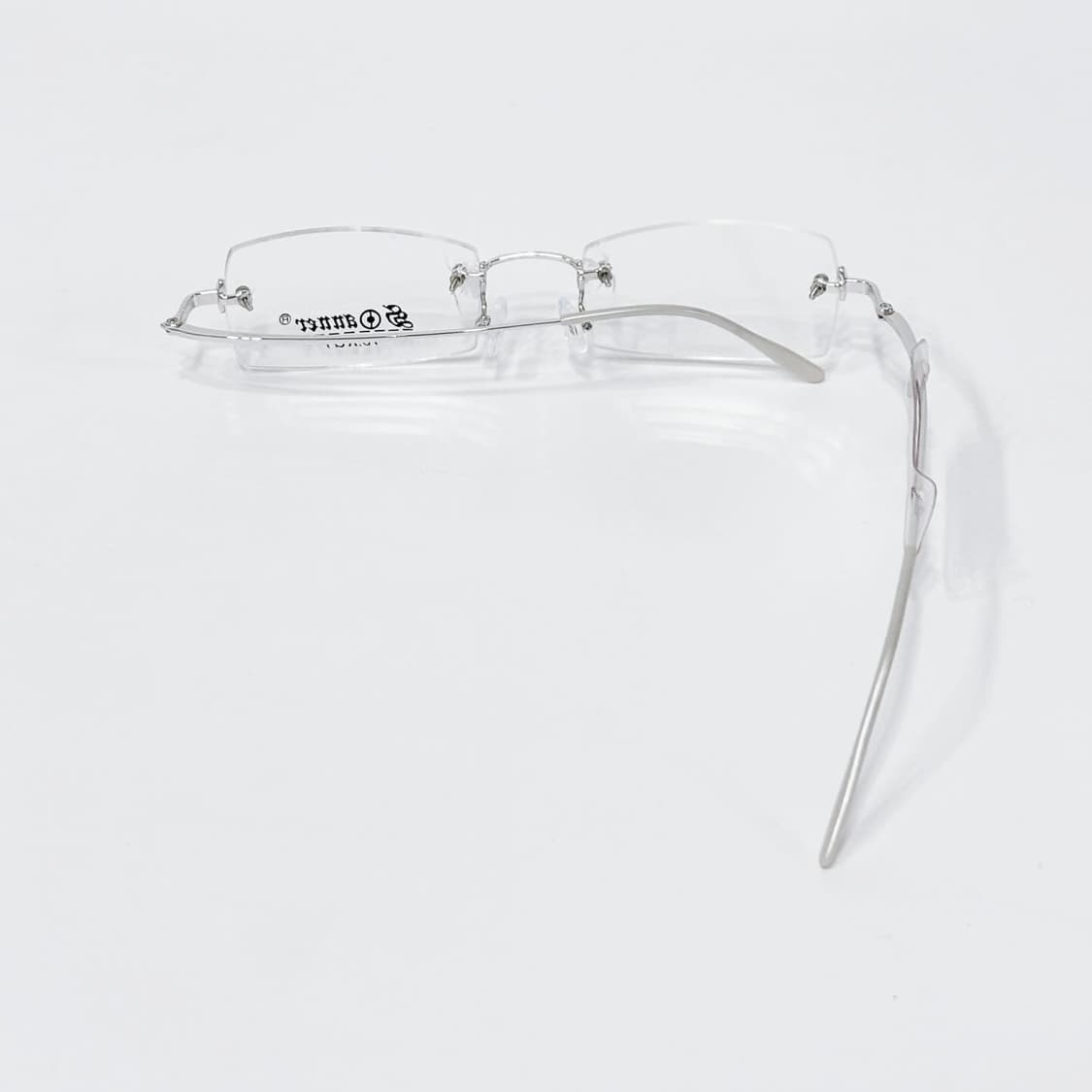 SCANNER 실버 스퀘어 무테 데드스탁 빈티지안경 상품이미지3